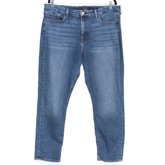 7 for All Mankind Jen 7 Slim Boyfriend Jeans Size XL - Picture 2 of 9